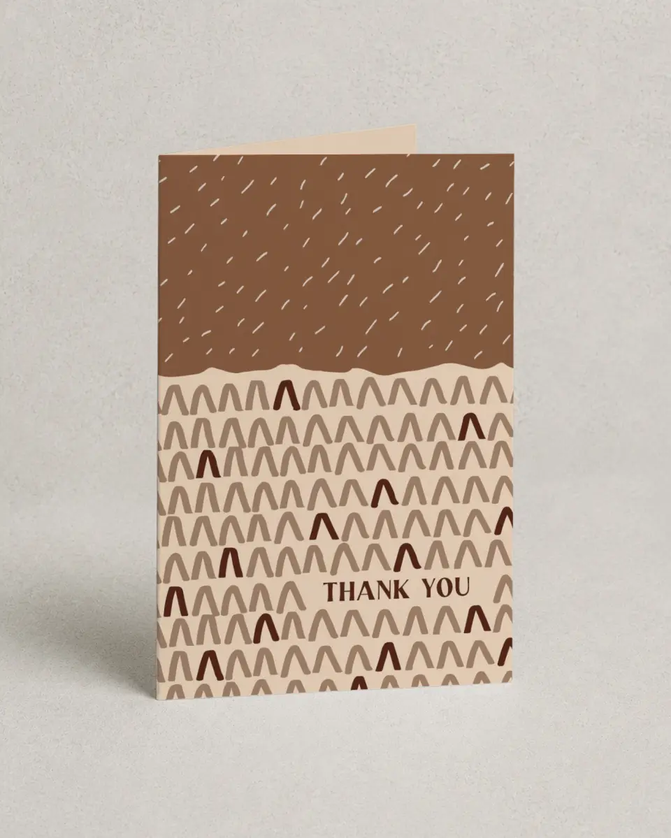 This is a 4" x 6" Folded Personal Stationery called Quirky Quips printed in full color on Premium Smooth paper