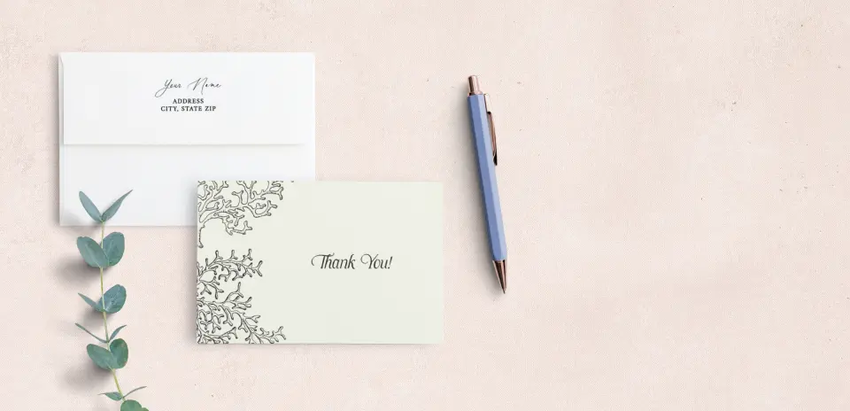 Front with Envelope Design