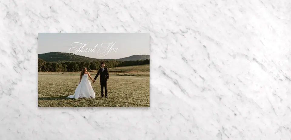 Thank You Card Front