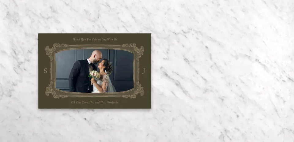 Thank You Card Front