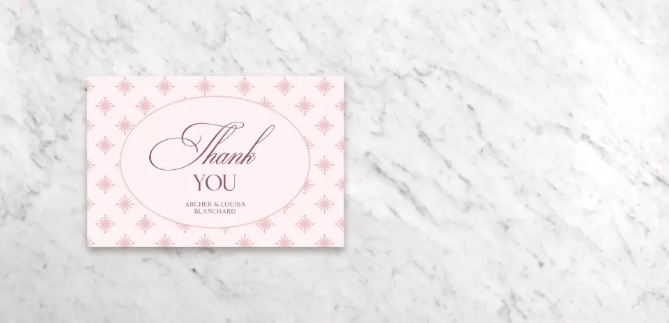 Thank You Card Front