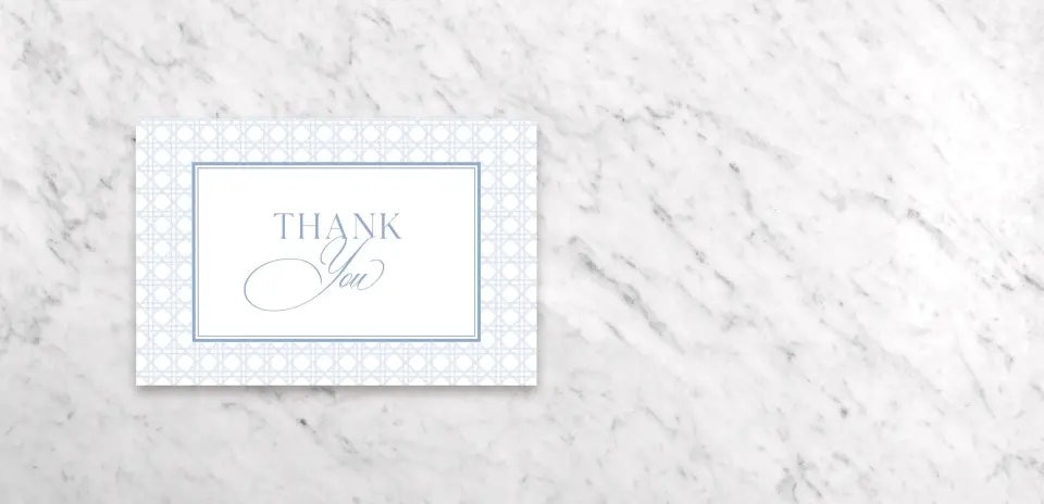 Thank You Card Front