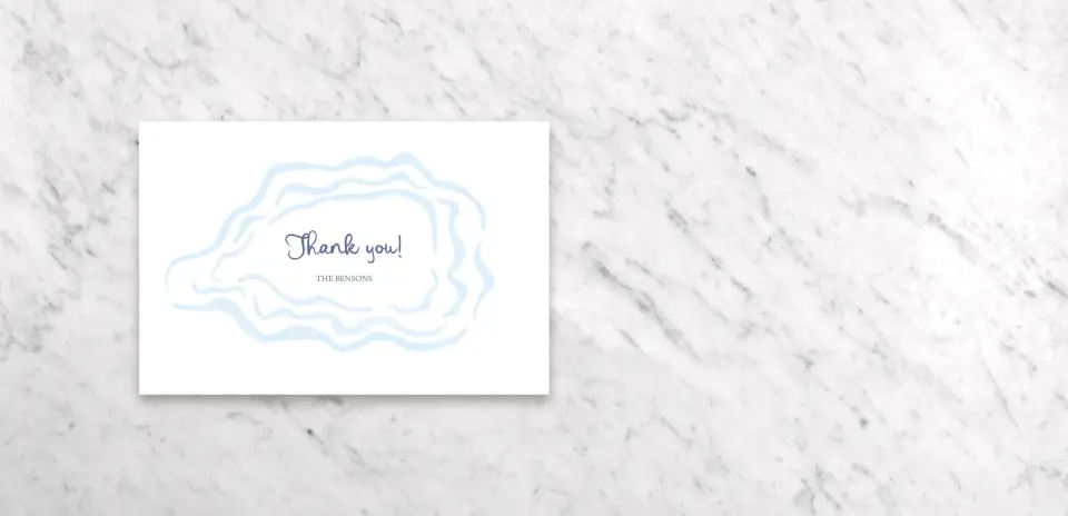 Thank You Card Front