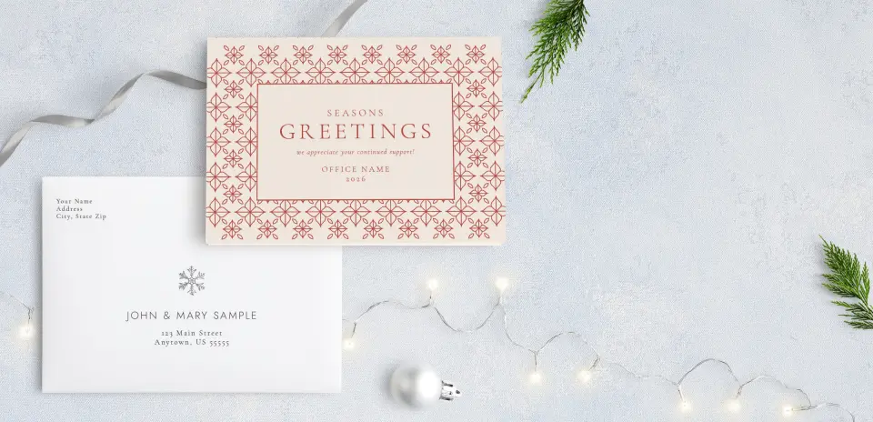 Front with Envelope Design