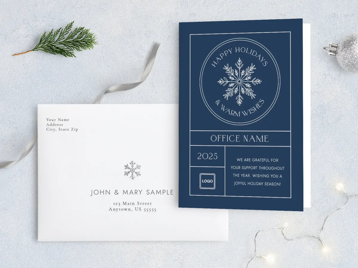 Front with Envelope Design