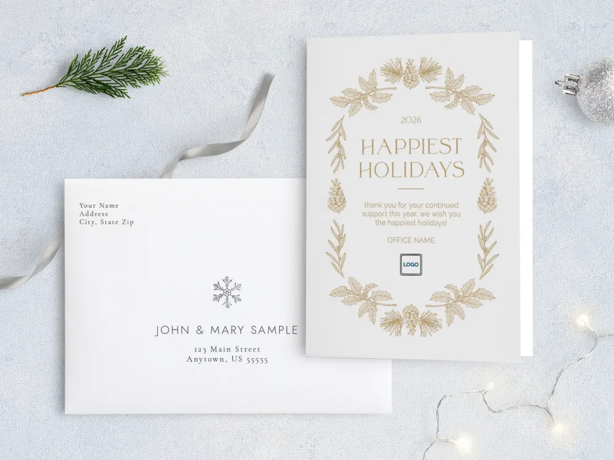 Front with Envelope Design