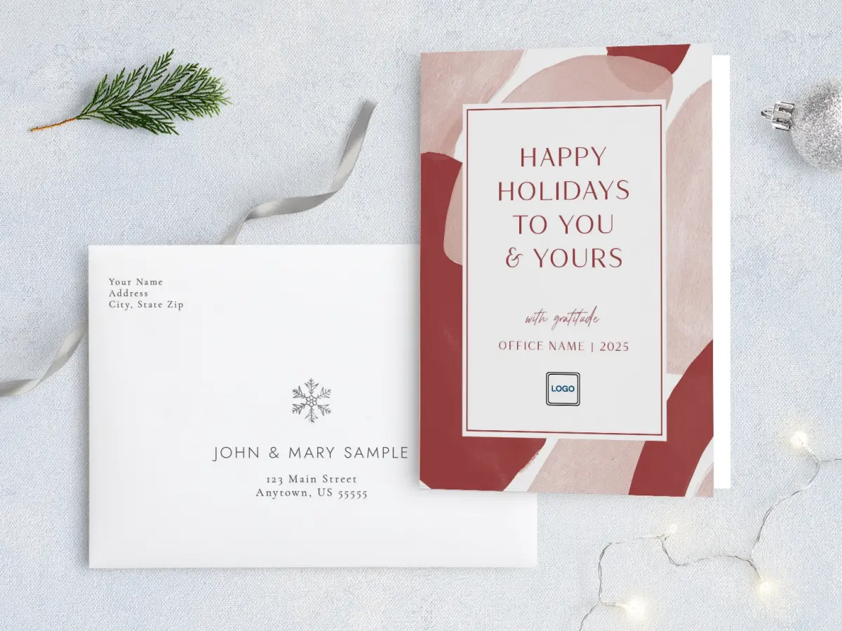Front with Envelope Design