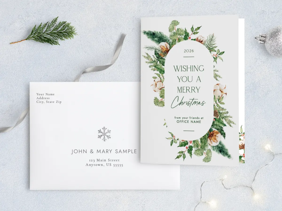Front with Envelope Design