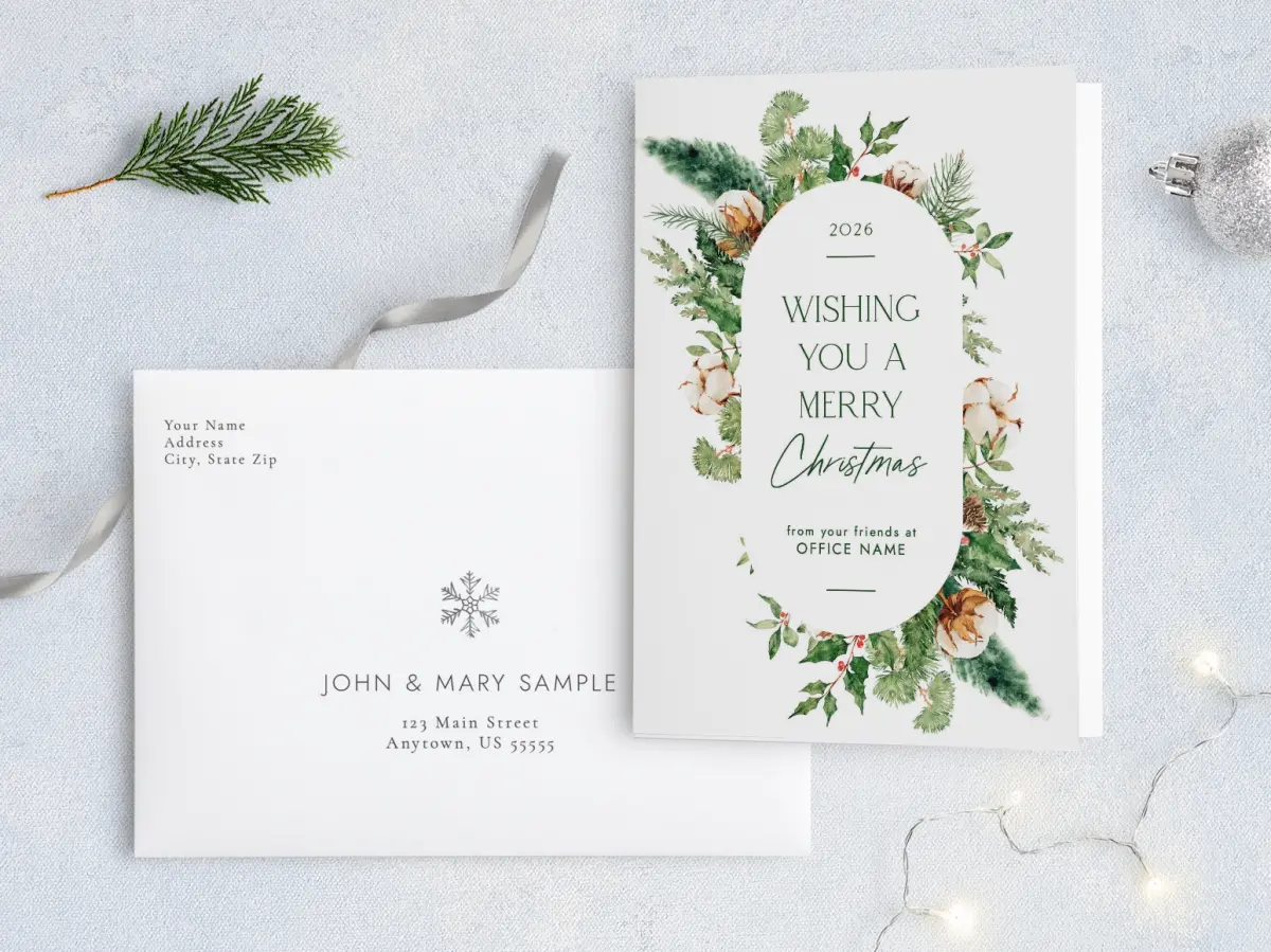 Front with Envelope Design