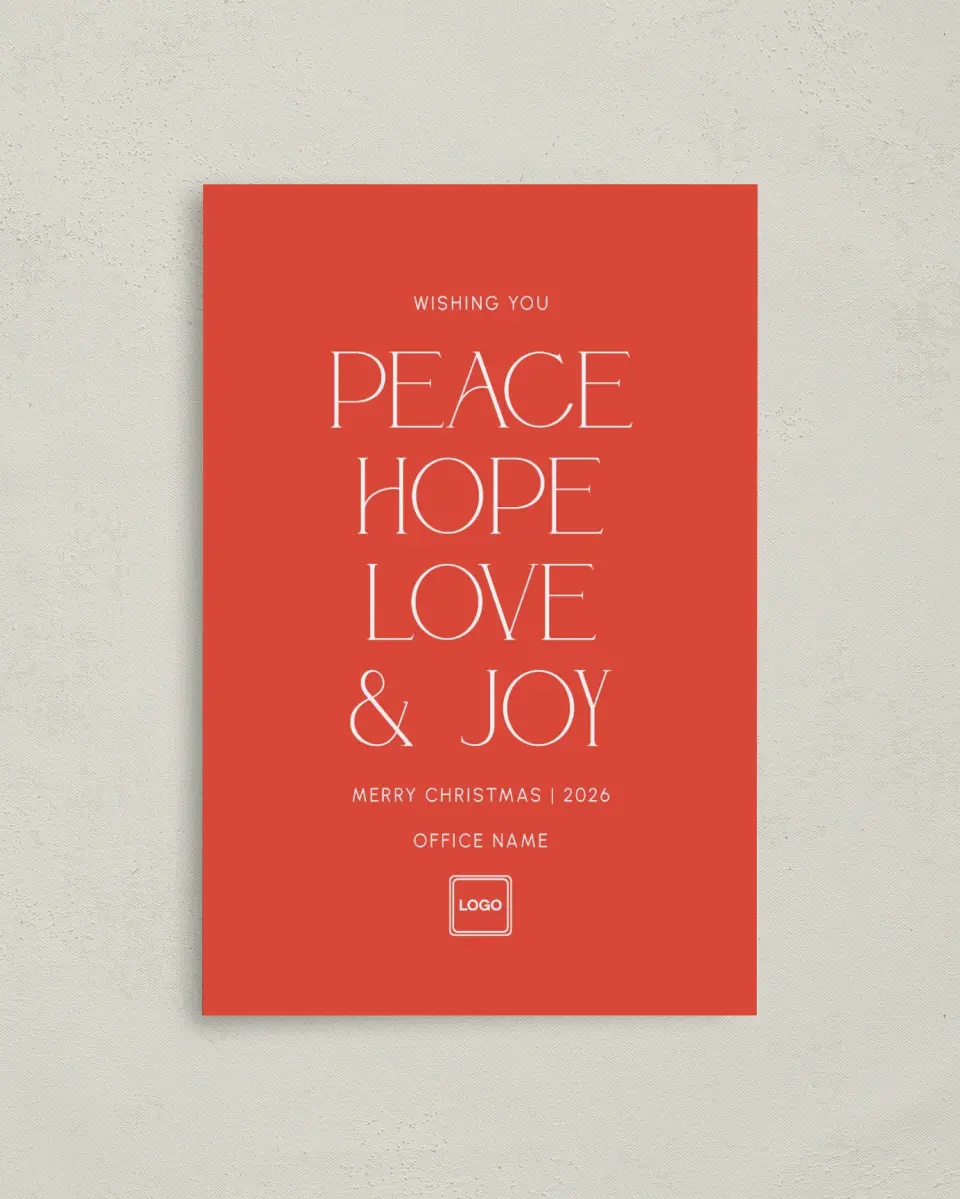 This is a 4.8" x 6.8" Folded Christmas Card called Christmas Truth printed in full color