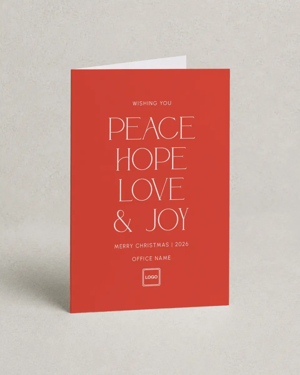 This is a 4.8" x 6.8" Folded Christmas Card called Christmas Truth printed in full color