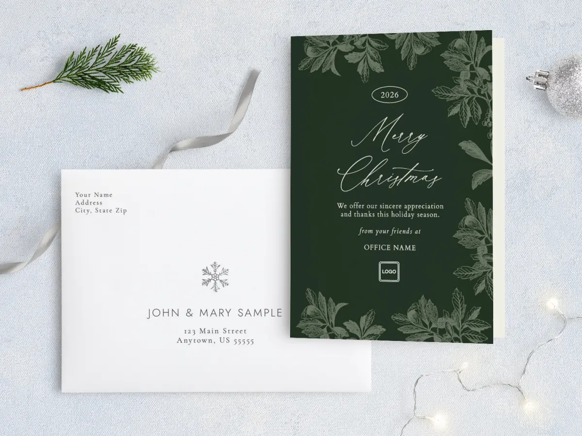 Front with Envelope Design