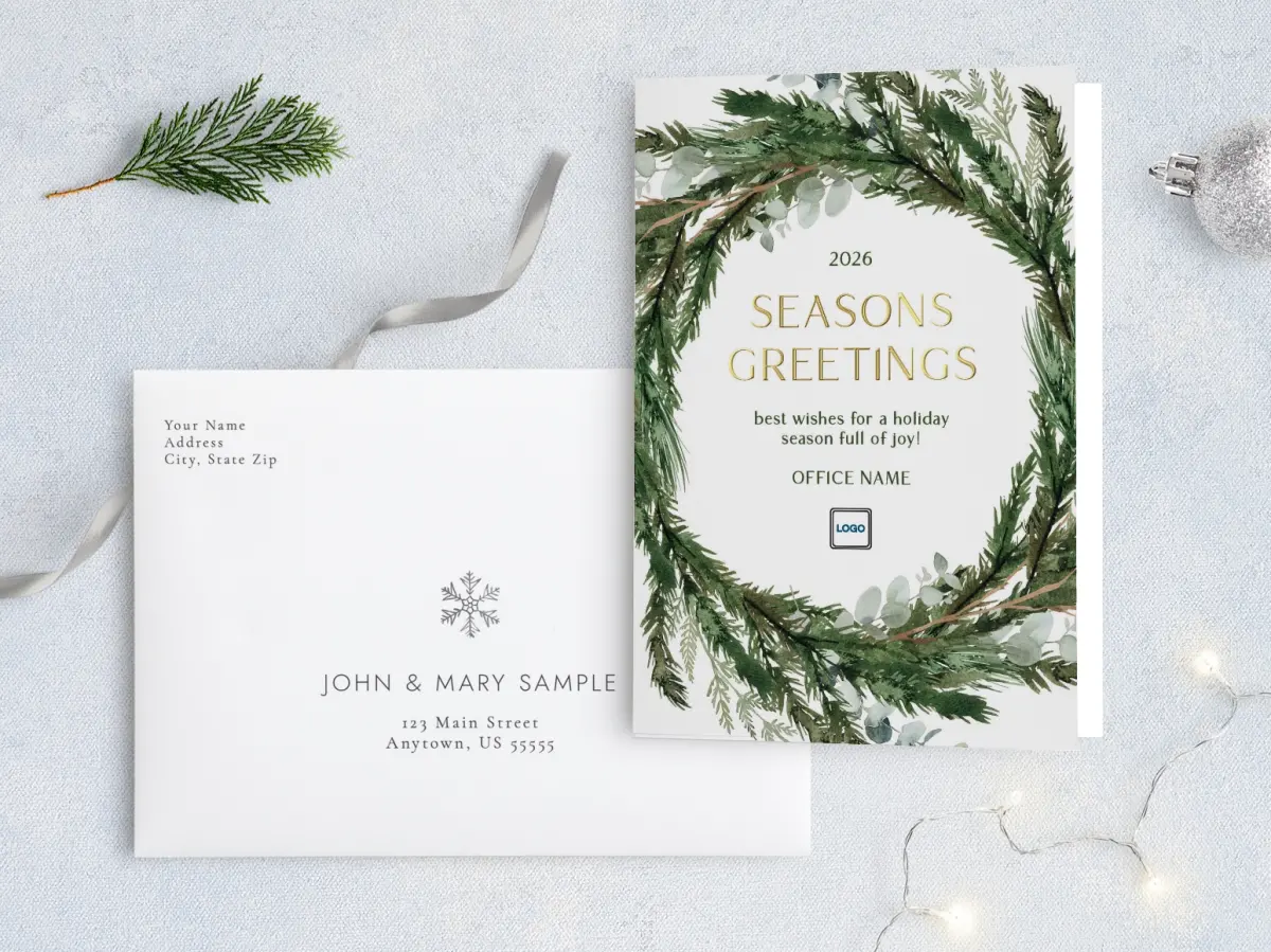 Front with Envelope Design