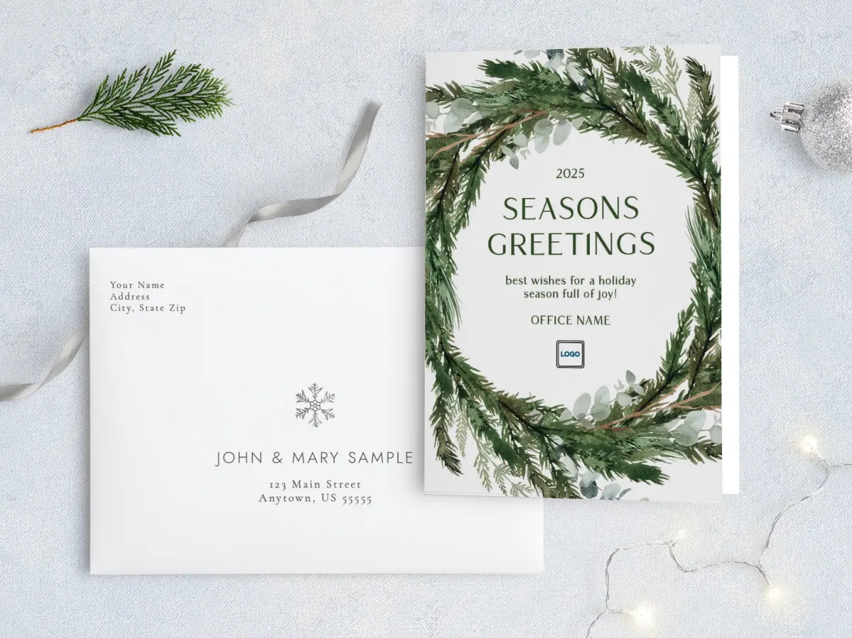 Front with Envelope Design