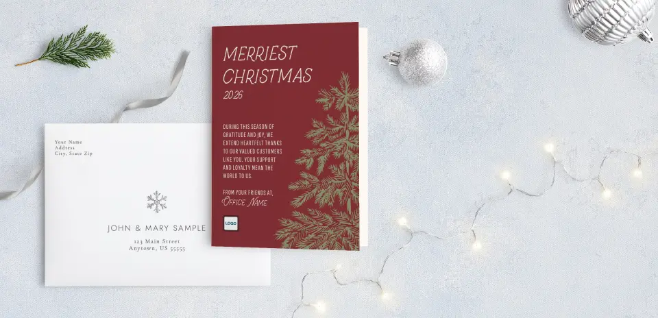Front with Envelope Design