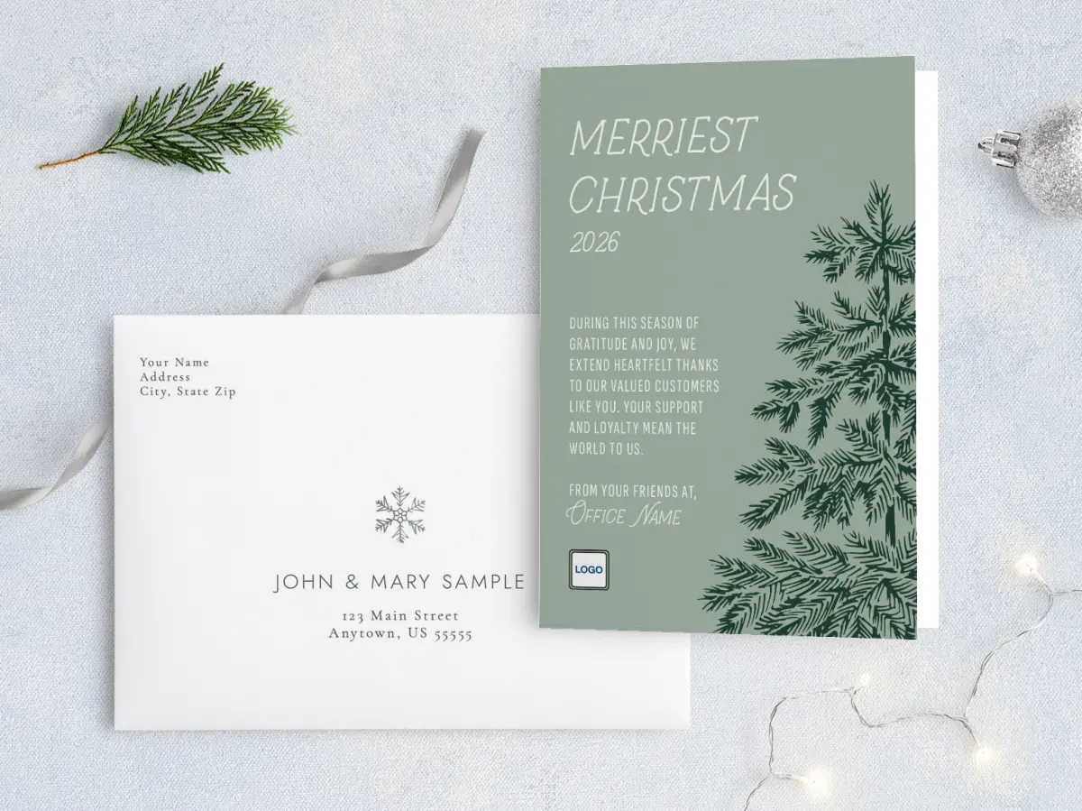 Front with Envelope Design