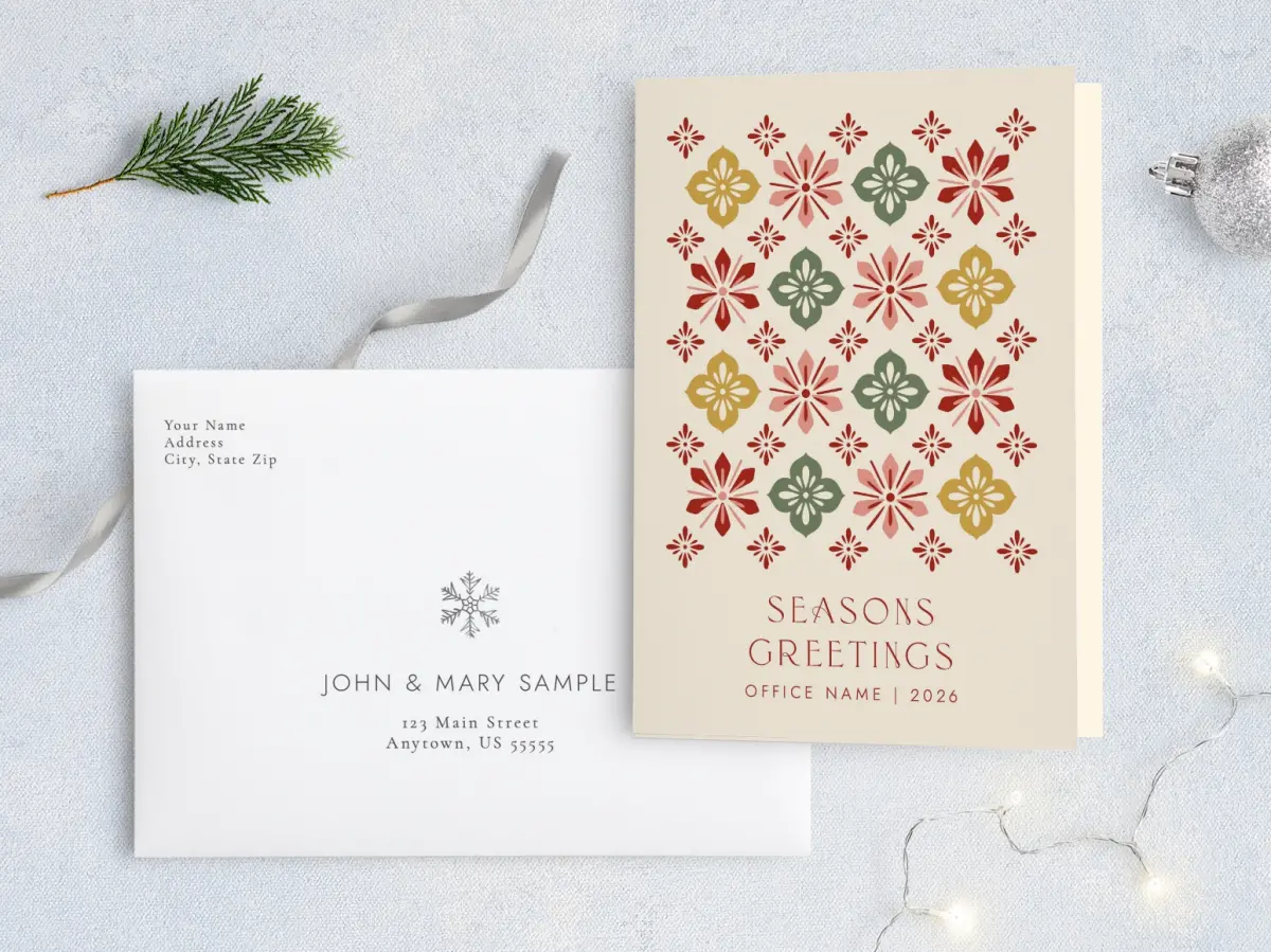 Front with Envelope Design