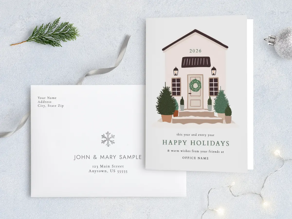 Front with Envelope Design