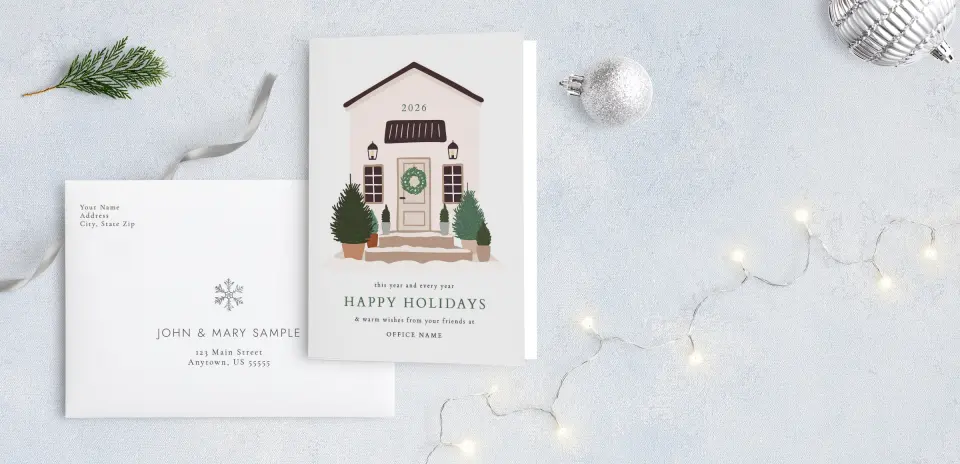 Front with Envelope Design