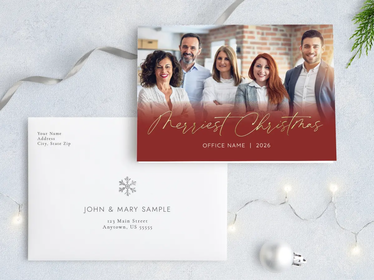 Front with Envelope Design