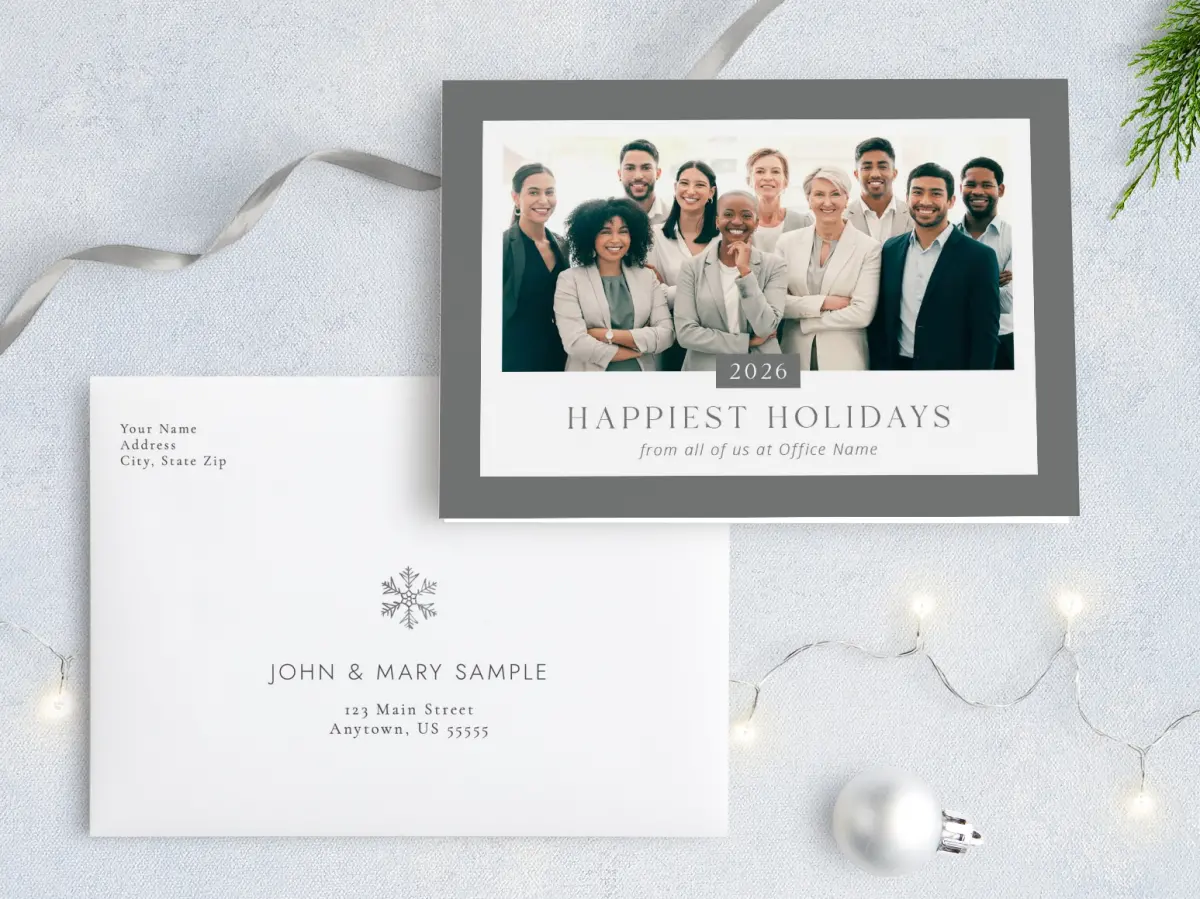 Front with Envelope Design