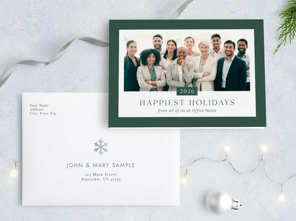 Front with Envelope Design