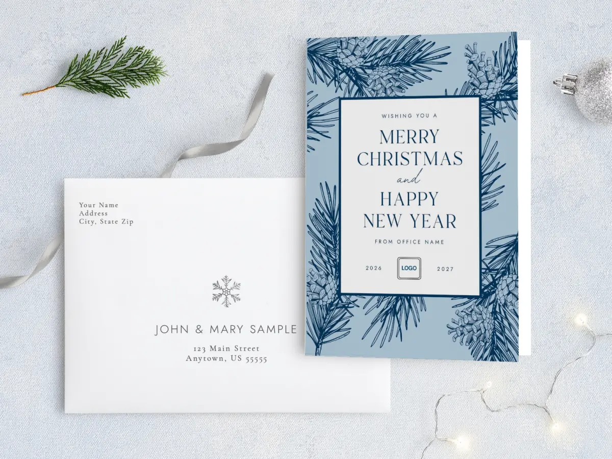Front with Envelope Design