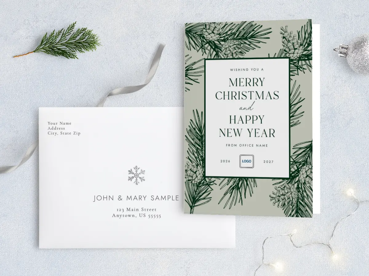 Front with Envelope Design