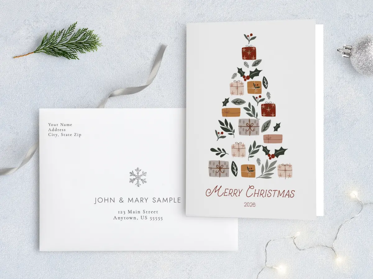 Front with Envelope Design