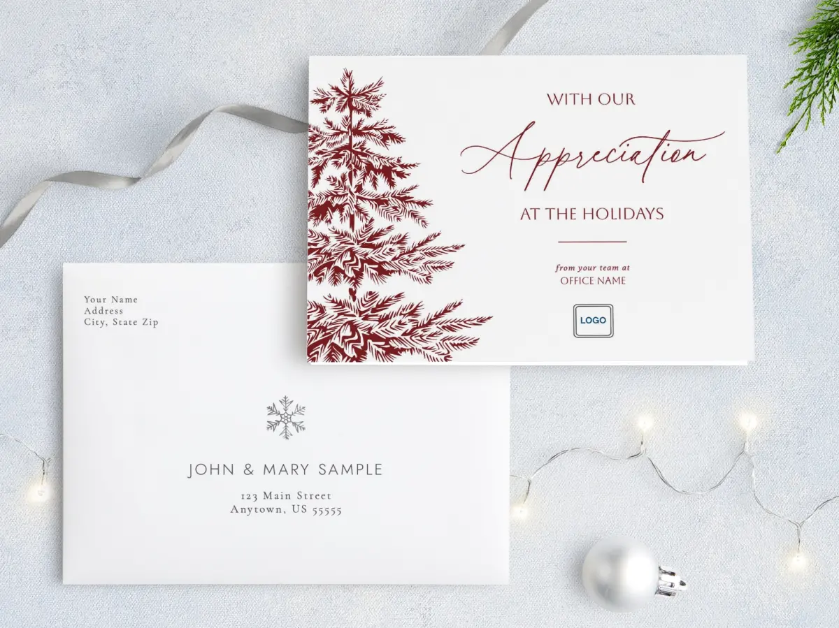 Front with Envelope Design