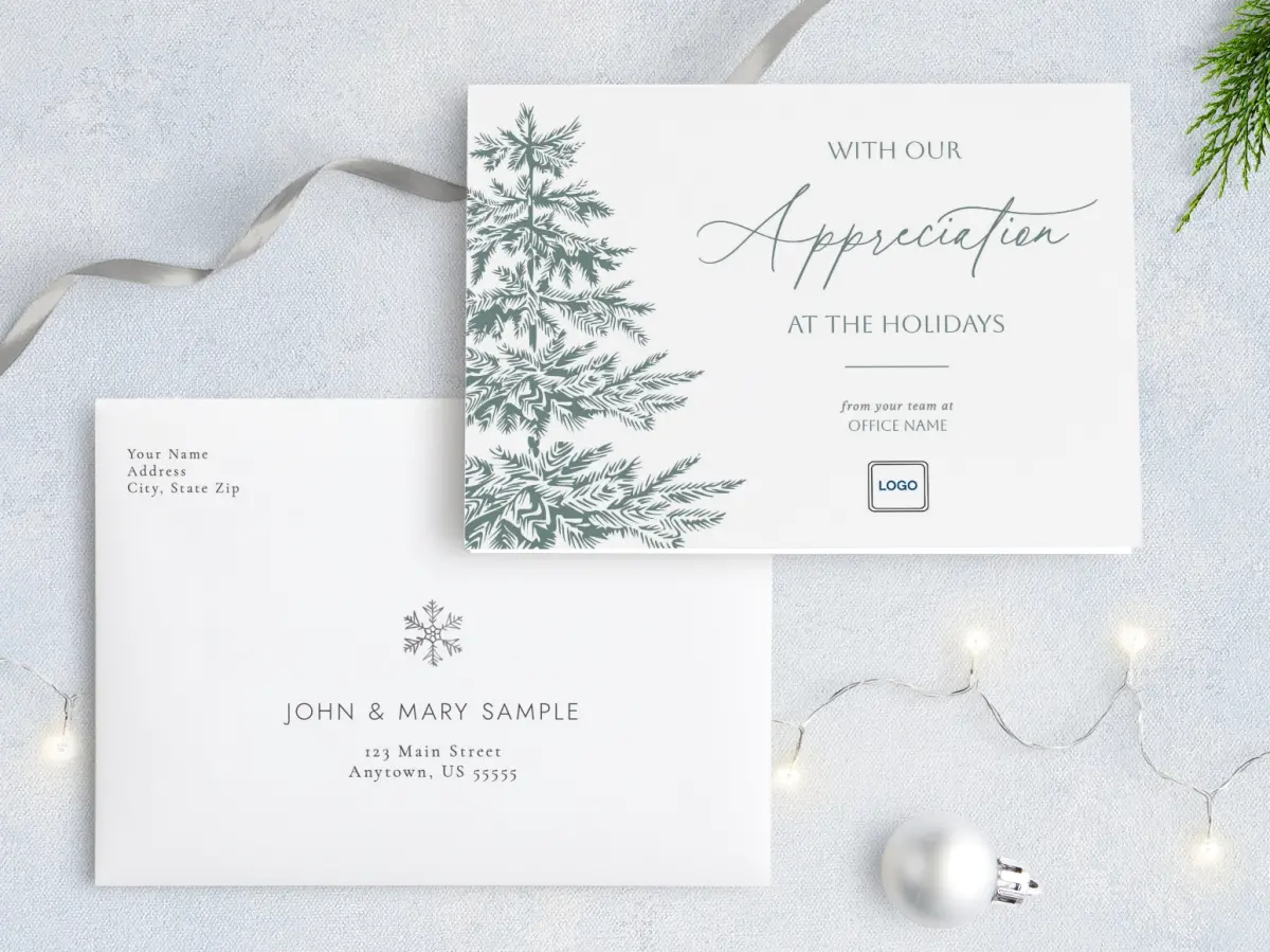 Front with Envelope Design