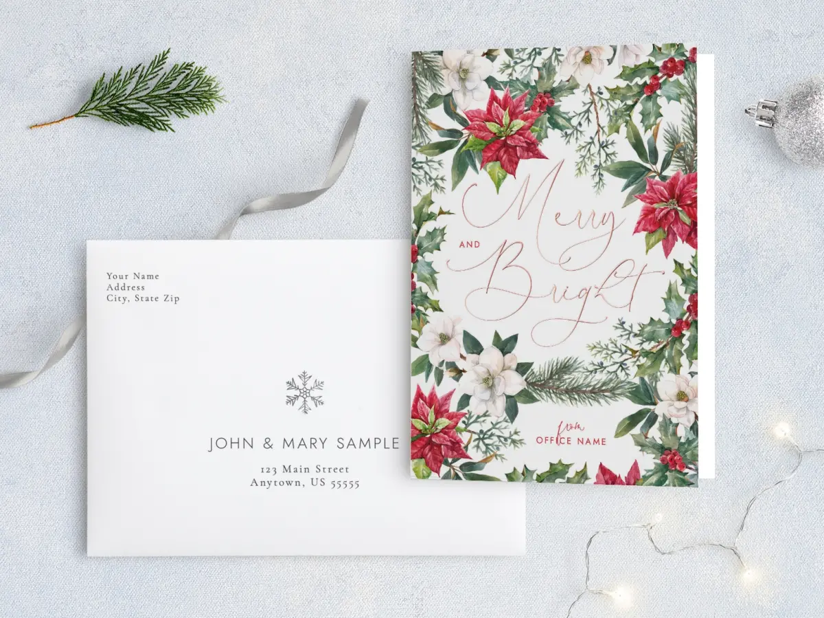 Front with Envelope Design