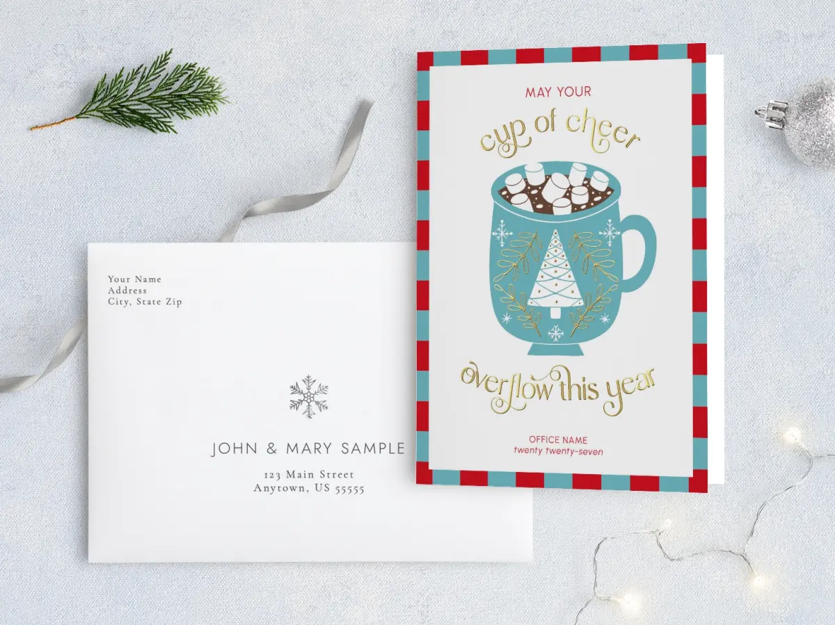 Front with Envelope Design