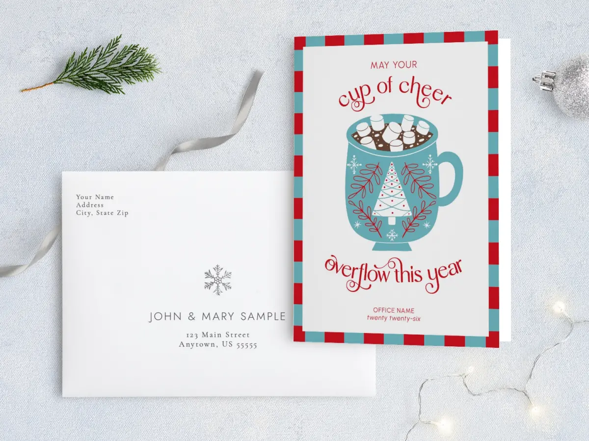 Front with Envelope Design
