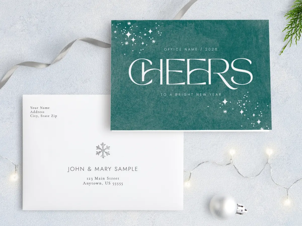Front with Envelope Design