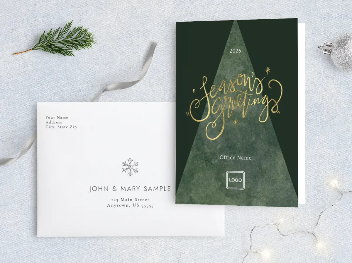 Front with Envelope Design
