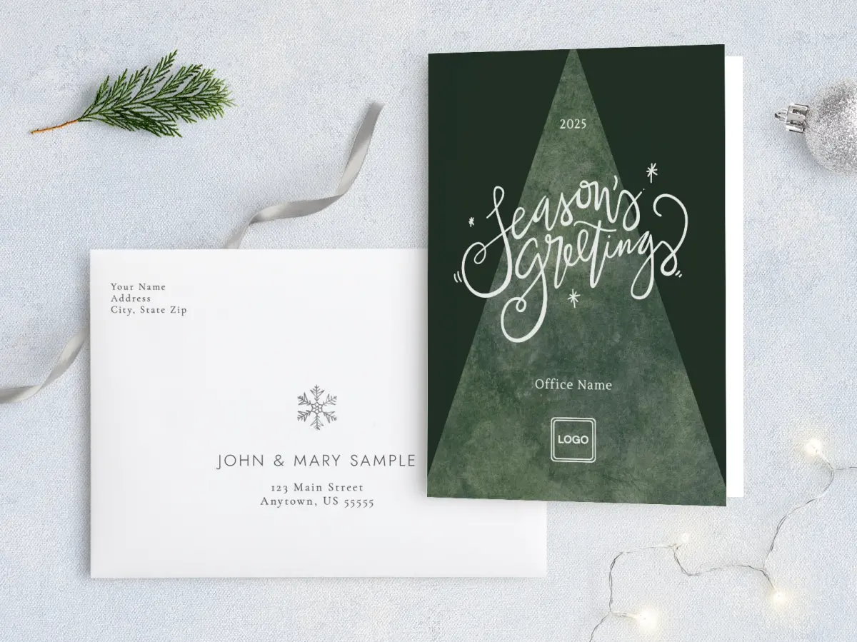 Front with Envelope Design