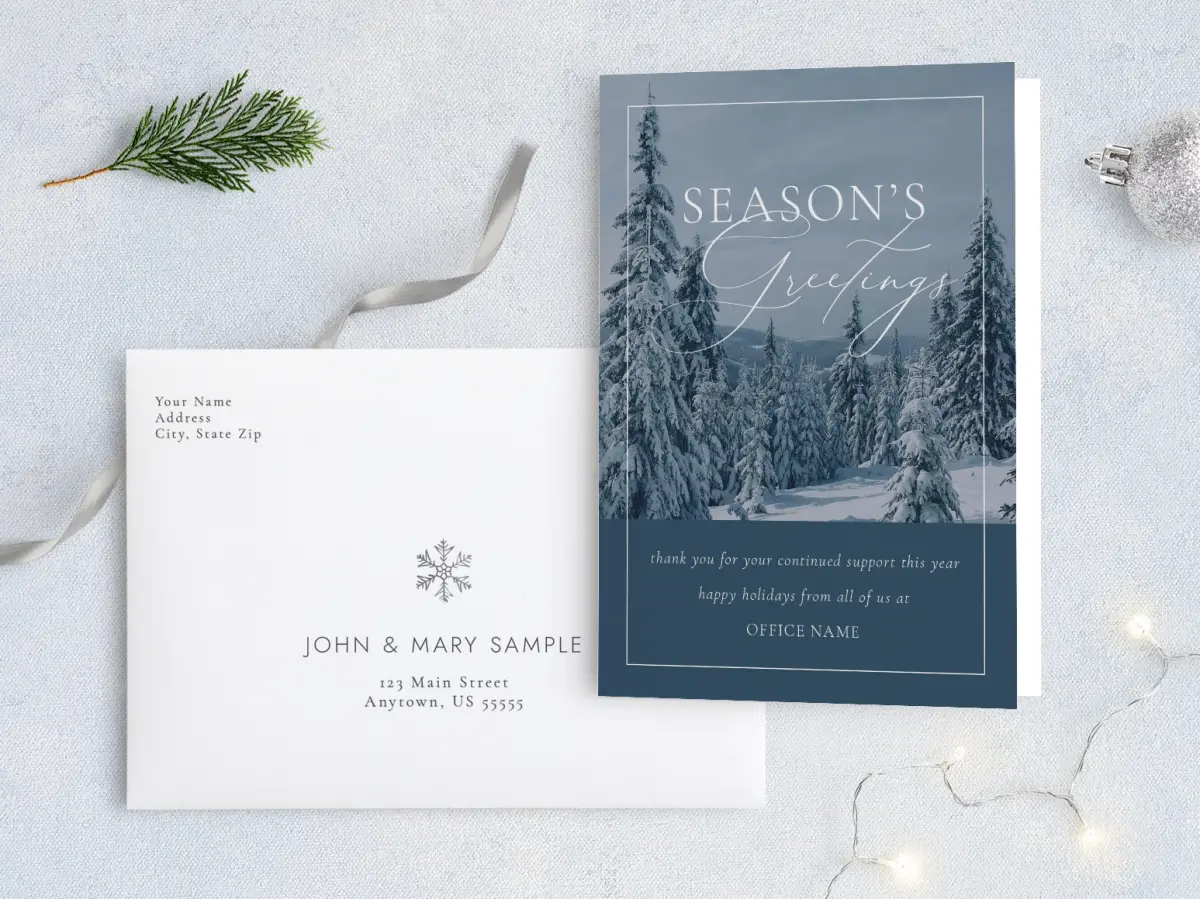 Front with Envelope Design