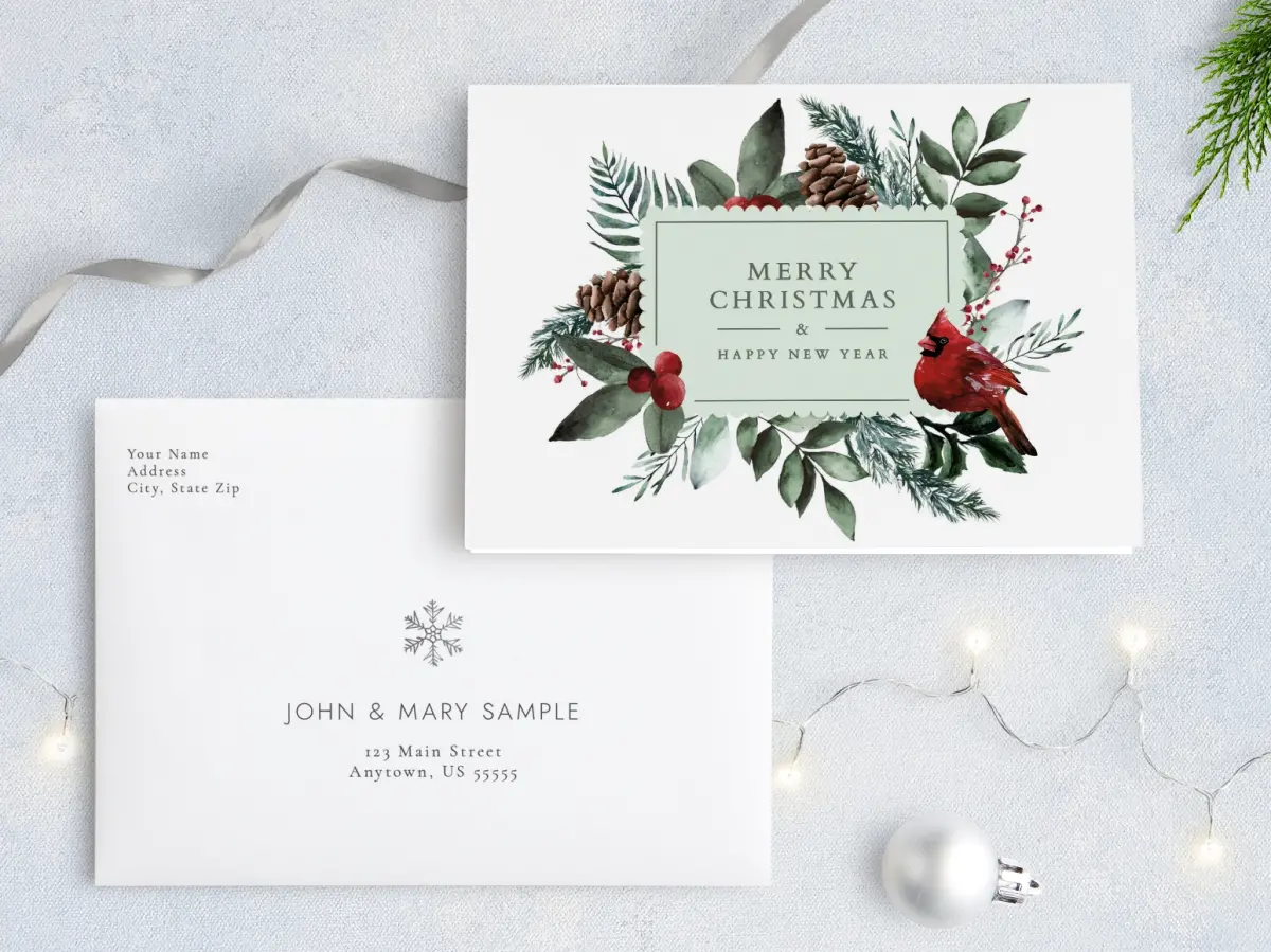 Front with Envelope Design