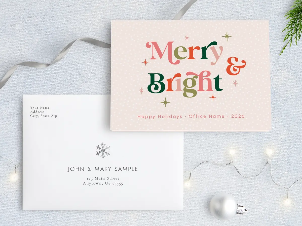 Front with Envelope Design