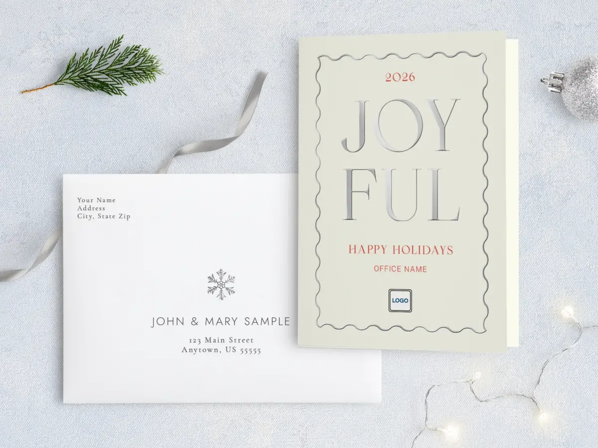Front with Envelope Design