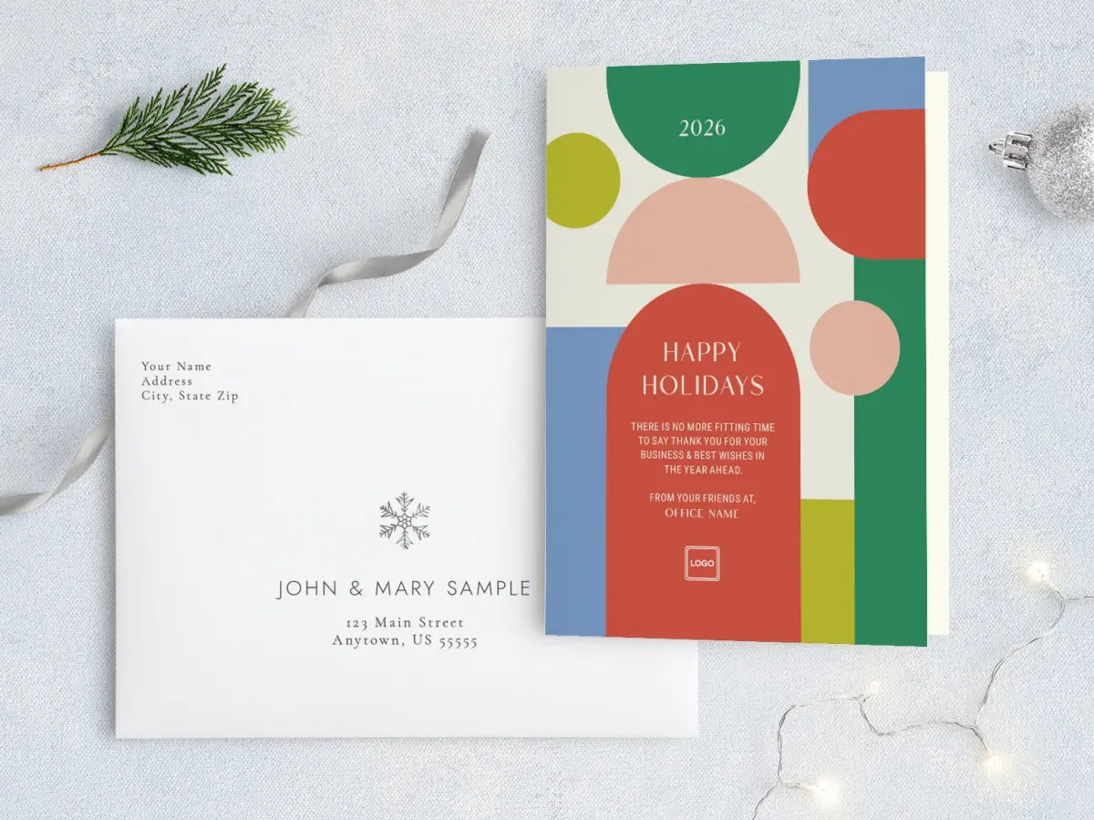 Front with Envelope Design