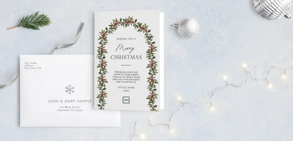 Front with Envelope Design