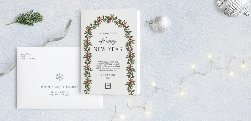 Front with Envelope Design