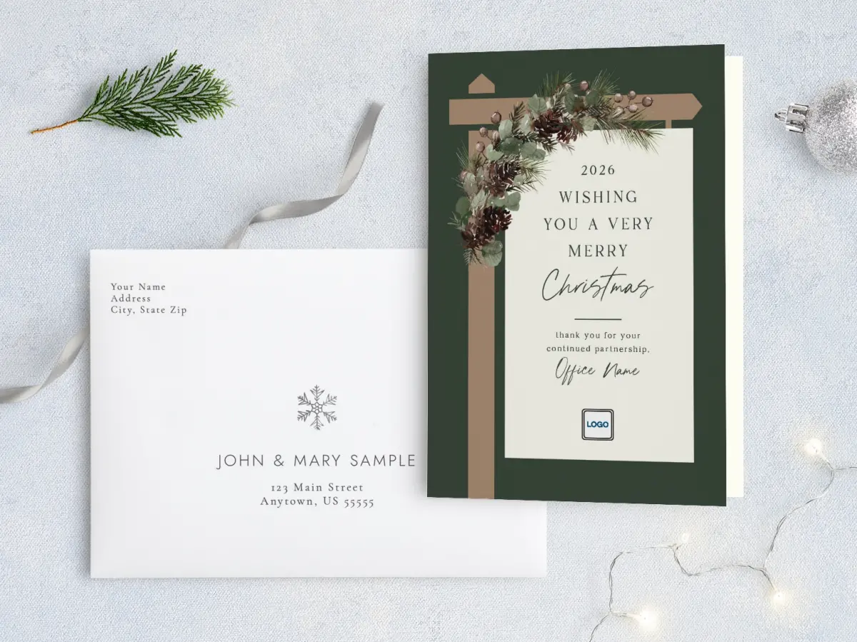 Front with Envelope Design