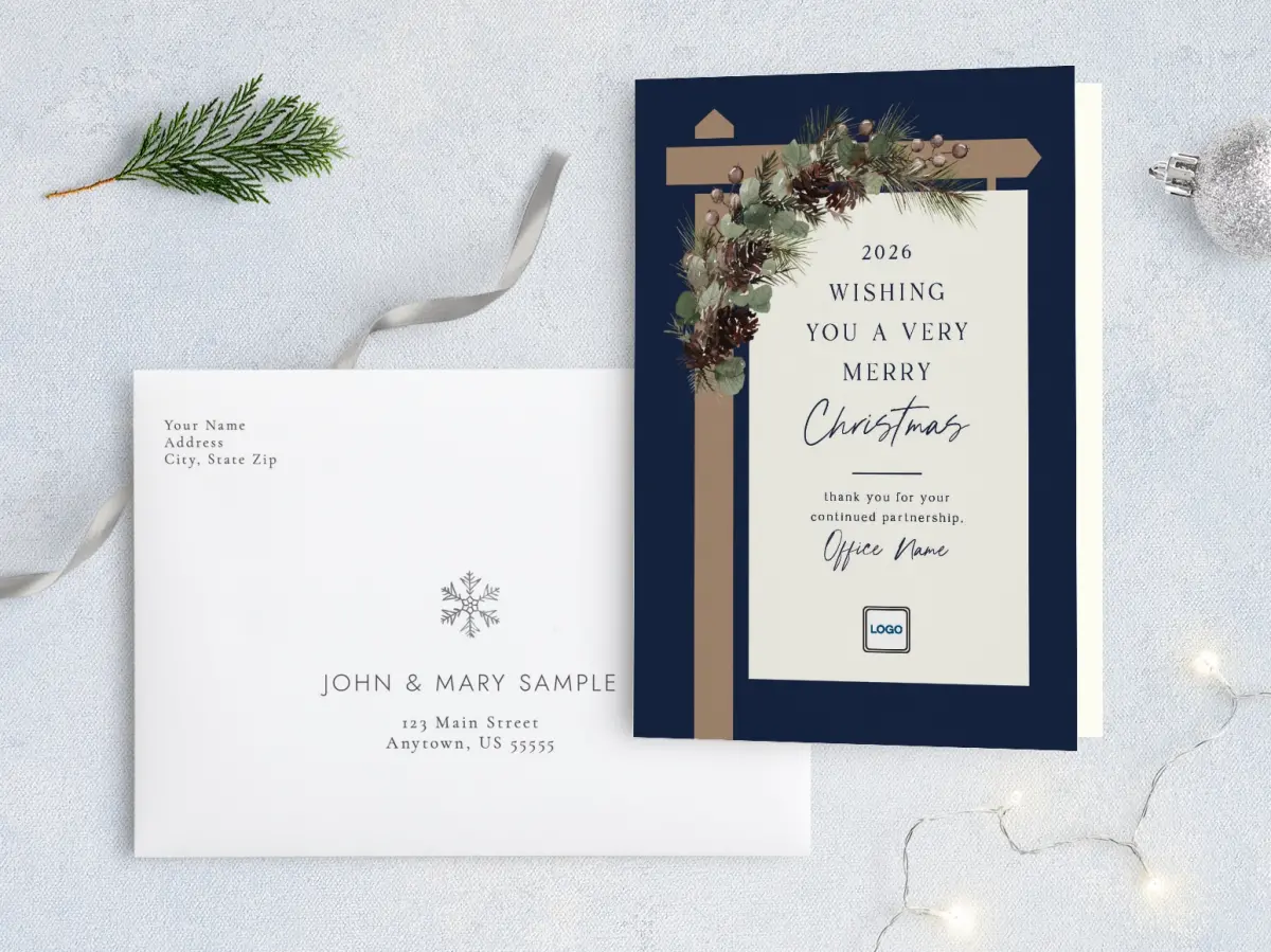 Front with Envelope Design