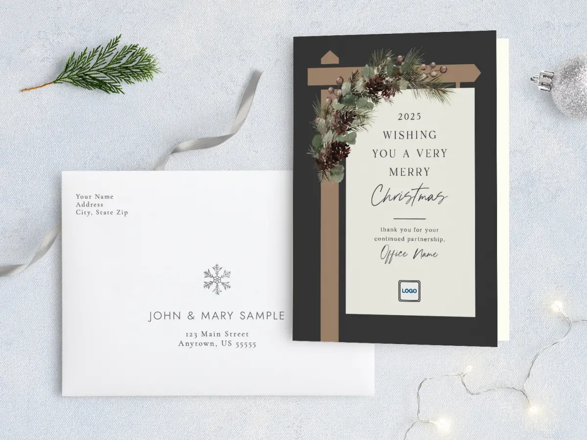 Front with Envelope Design