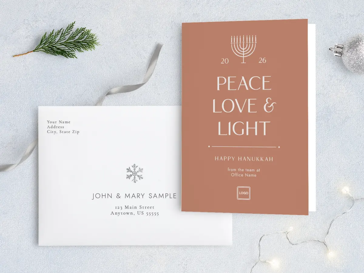 Front with Envelope Design
