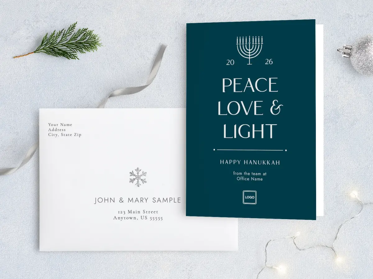 Front with Envelope Design
