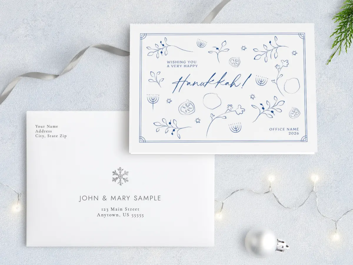 Front with Envelope Design
